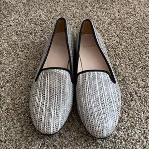 Cole Haan Black and White Loafers Size 6.5